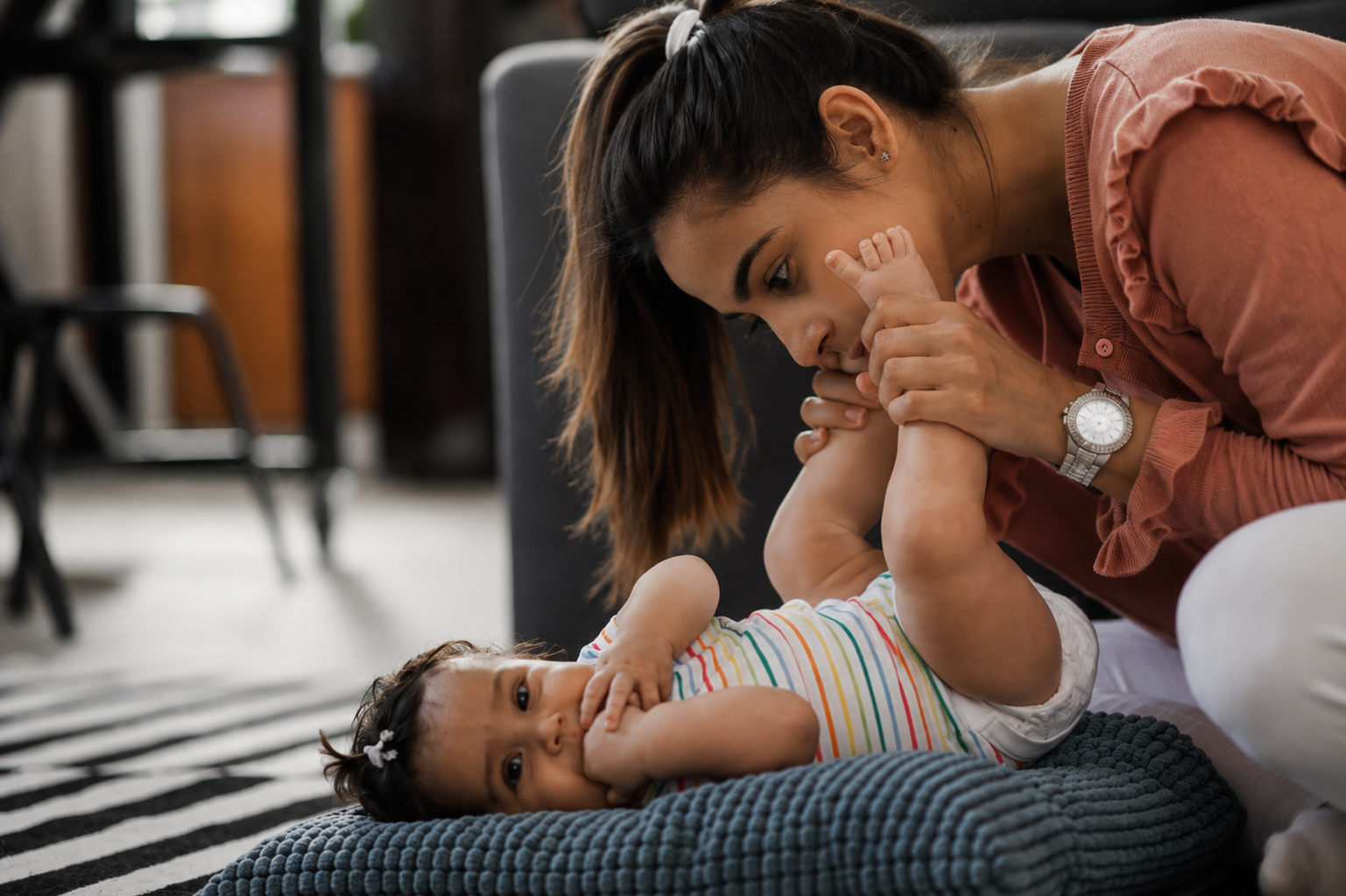 Strictly vetted nanny for infant care